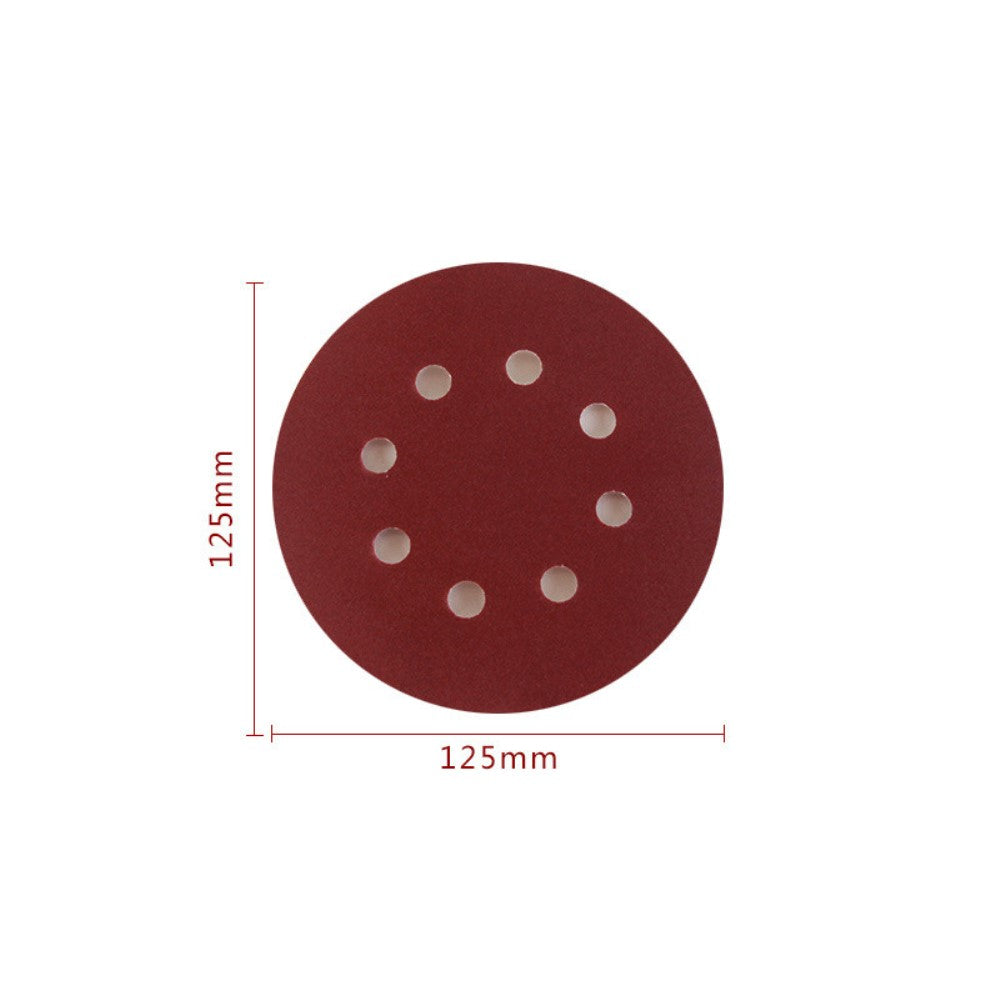 P-320 5 inch 8 Hole Sanding Discs Grind Paper Sanding Disc~2344