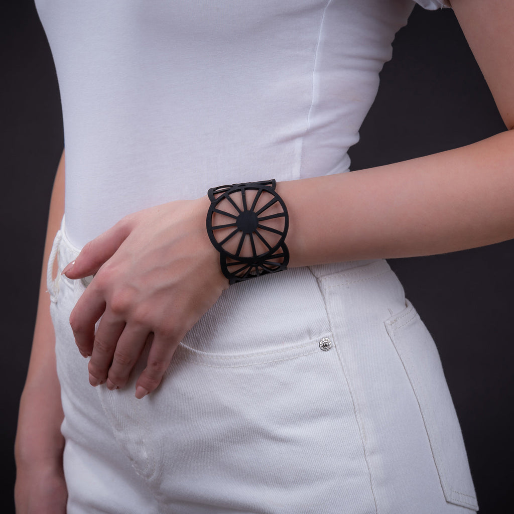 Water Wheel Rubber Bracelet