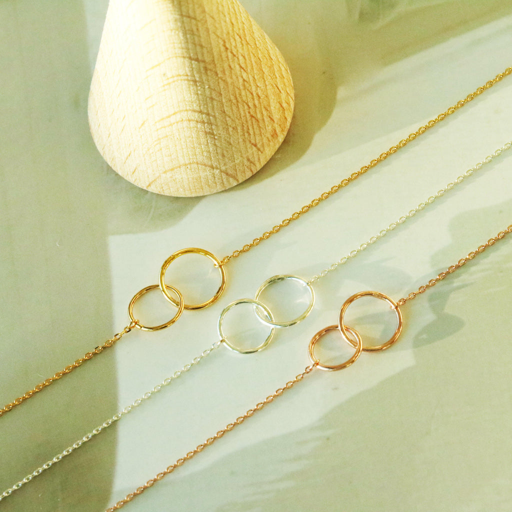 Double circles bracelet