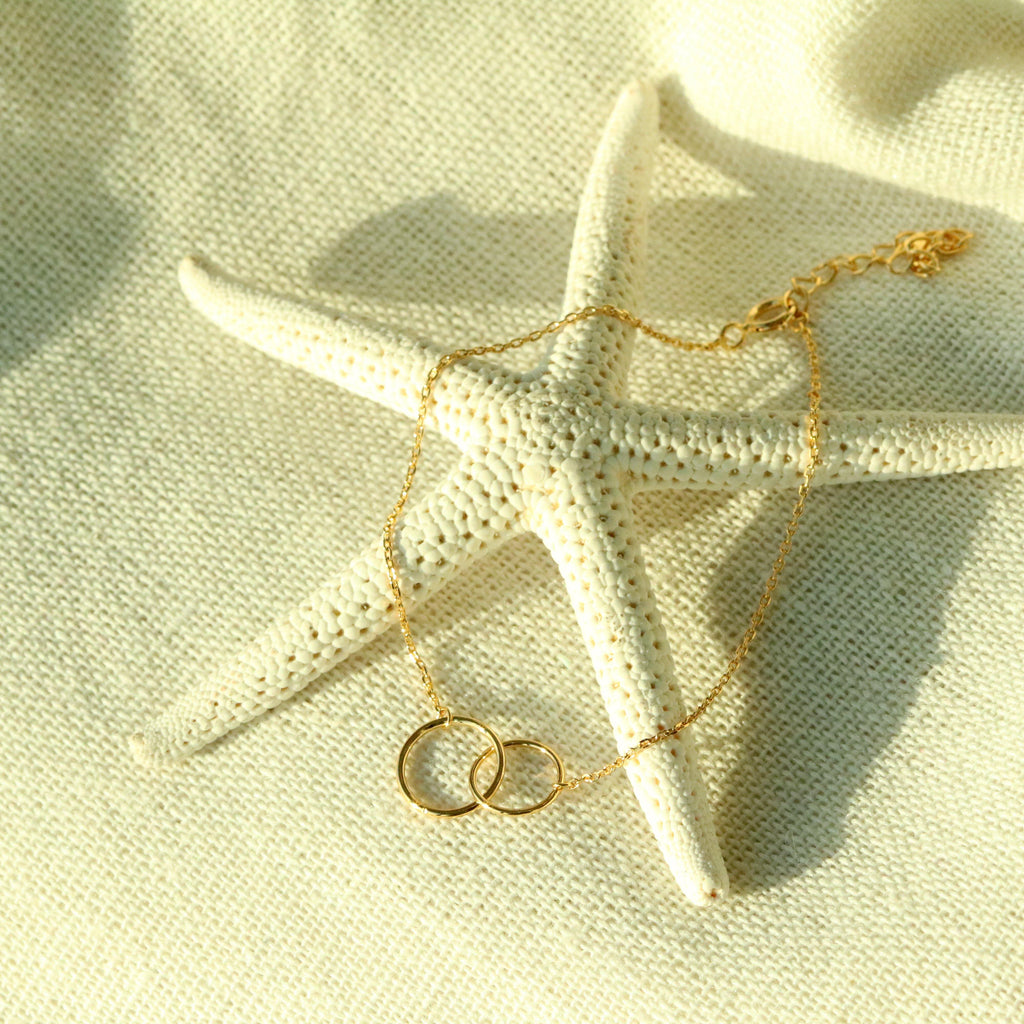 Double circles bracelet