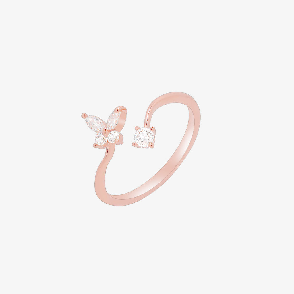 Butterfly cubic ring
